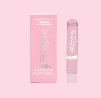 AMPOLLA RESCATE INSTANTANEO rosa 30ml MILAGROS