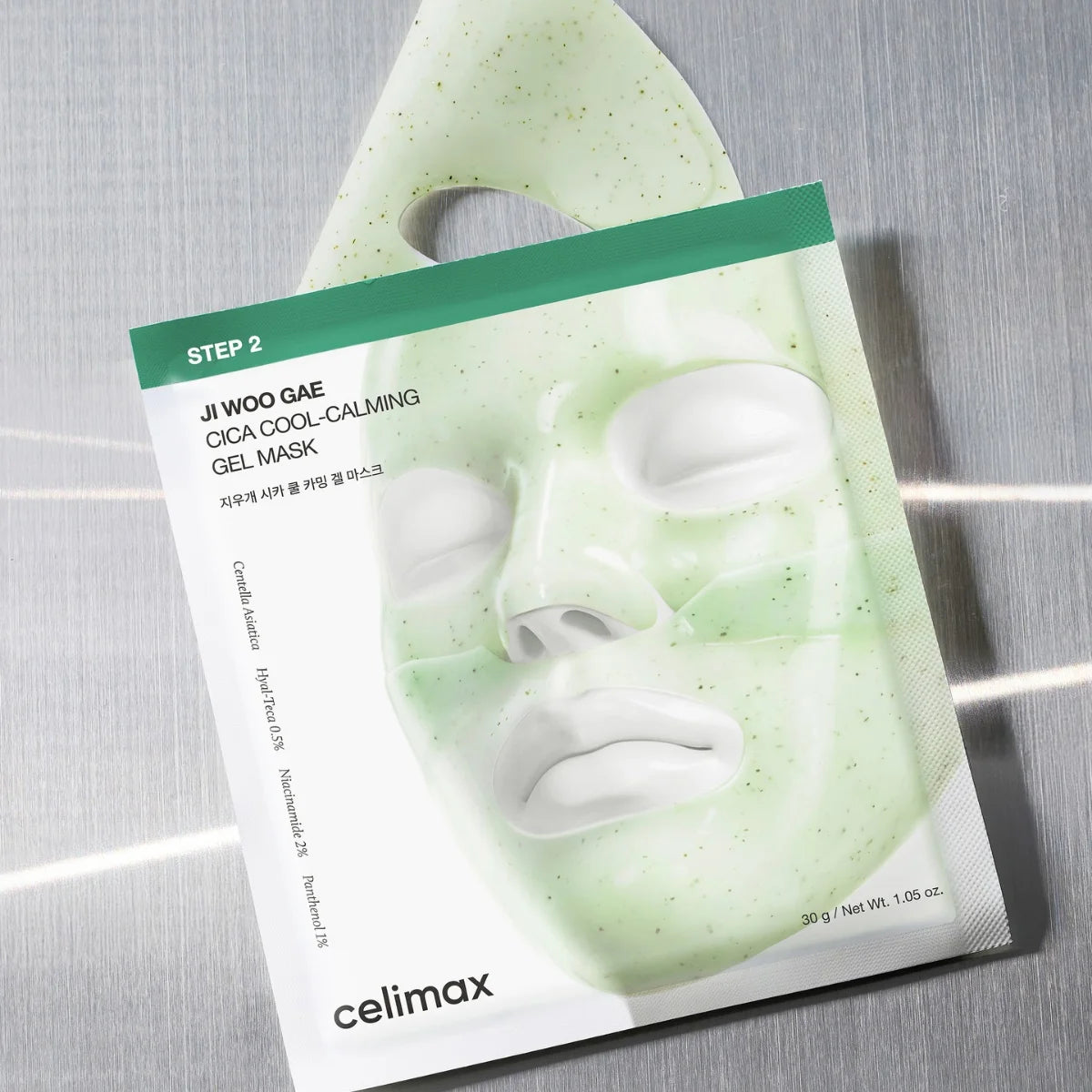 [celimax] [1 unidad] JI WOO GAE CICA PHA PEEL MÁSCARA EN GEL DE 2 PASOS_4 g + 30 g