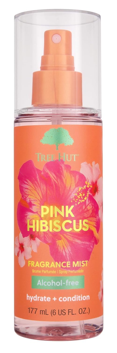 TREE HUT FRAGRANCE MIST PINK HIBISCUS 177ML