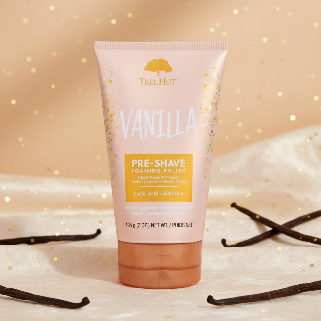 TREE HUT SHAVE PREP POLISH VANILLA 198G