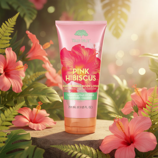 TREE HUT CREMA CORPORAL PINK HIBISCUS 251ML