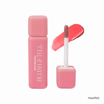 BASHFUL - BLUSH & TELL - NOURISHING LIQU KARA BEAUTY