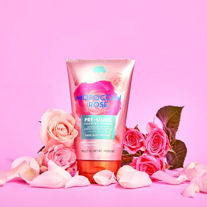 TREE HUT SHAVE PREP POLISH MOROCCAN ROSE 198G   ★