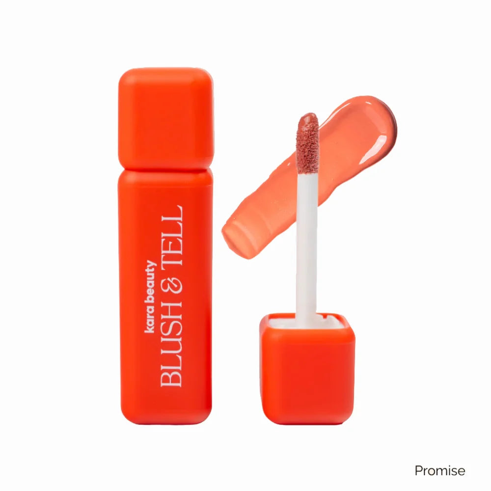 BASHFUL - BLUSH & TELL - NOURISHING LIQU KARA BEAUTY