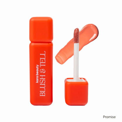 BASHFUL - BLUSH & TELL - NOURISHING LIQU KARA BEAUTY