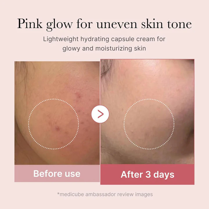 [Medicube] Crema de cápsulas de colágeno rosa PDRN 55 g