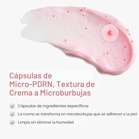 [Medicube] PDRN ESPUMA LIMPIADORA CON CÁPSULA DE GLUTATÍÓN ROSA 120 g