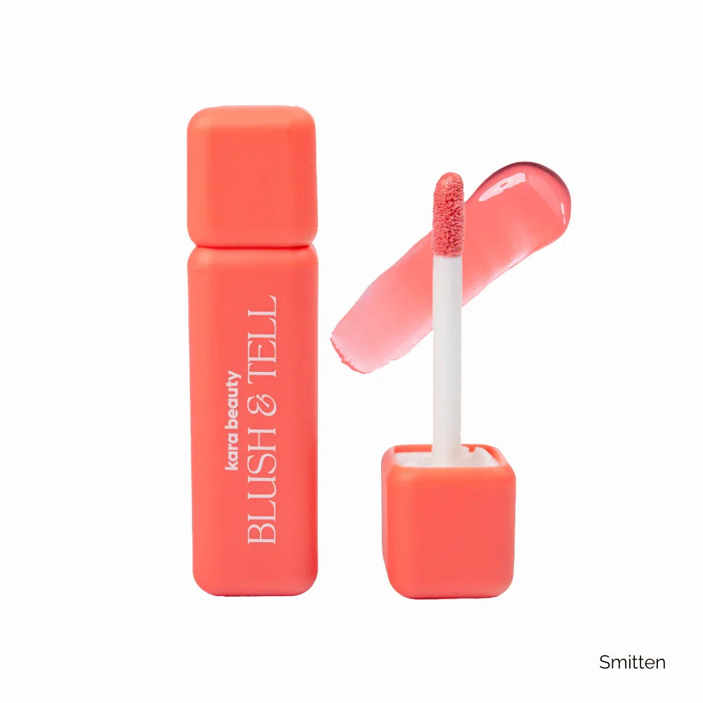 BASHFUL - BLUSH & TELL - NOURISHING LIQU KARA BEAUTY