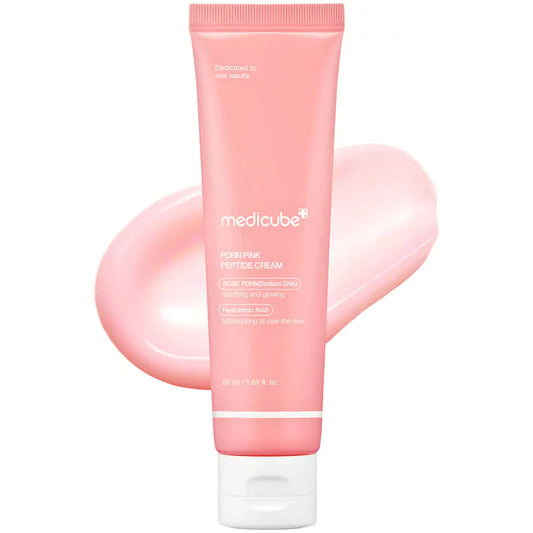 [Medicube] CREMA HIDRATANTE CON ÁCIDO HIALURÓNICO Y PDRN ROSA 50 ML