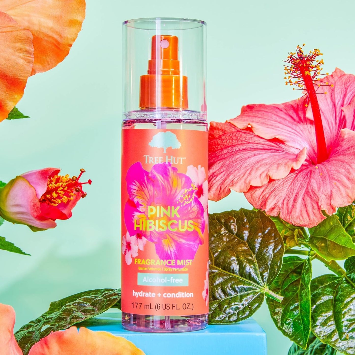 TREE HUT FRAGRANCE MIST PINK HIBISCUS 177ML