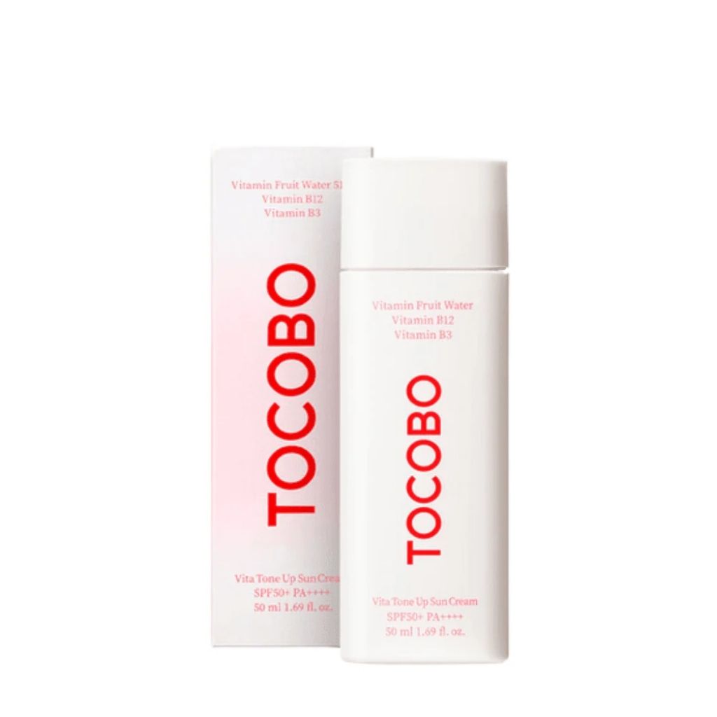 Bloqueador Vita Tone Up Sun Cream SPF50+ PA++++ de Tocobo