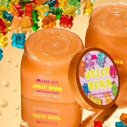 TREE HUT EXFOLIANTE DE AZUCAR JELLY BEAR 510G