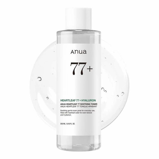 [ANUA] HEARTLEAF 77%+HYALURON TÓNICO CALMANTE 250ml