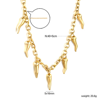 NE2D4701G COLLAR FINO EN ACERO ACERINA