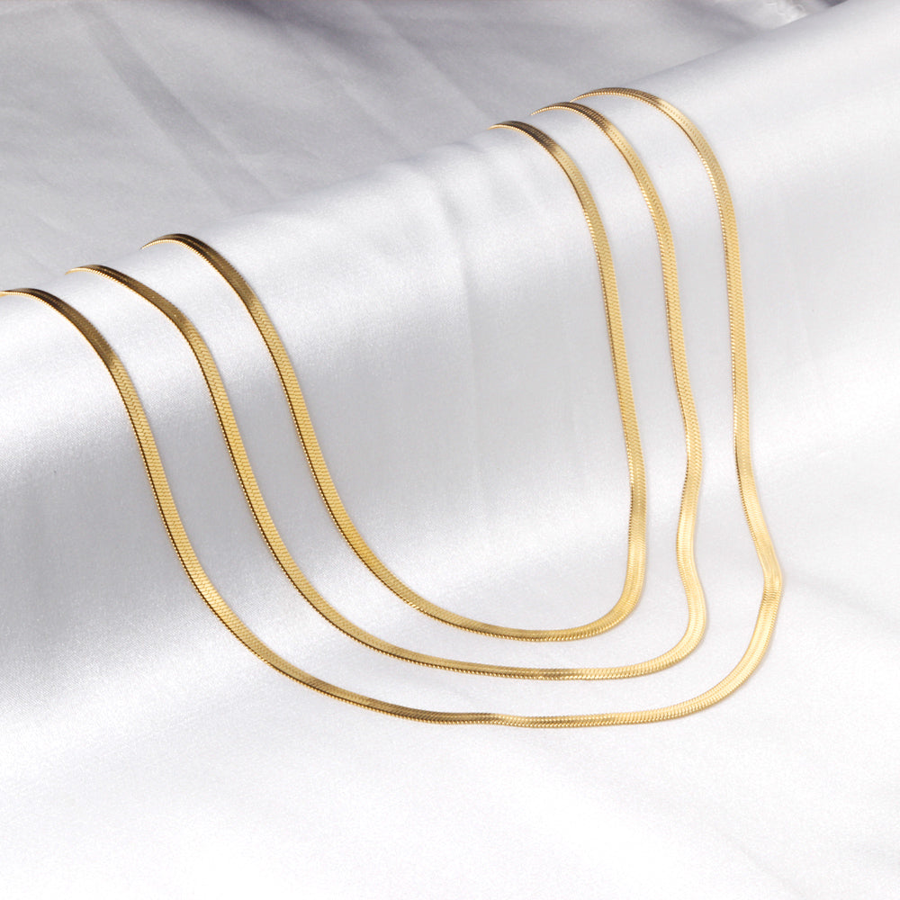 NE274101G COLLAR FINO EN ACERO ACERINA