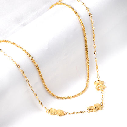 NE261401G COLLAR FINO EN ACERO ACERINA