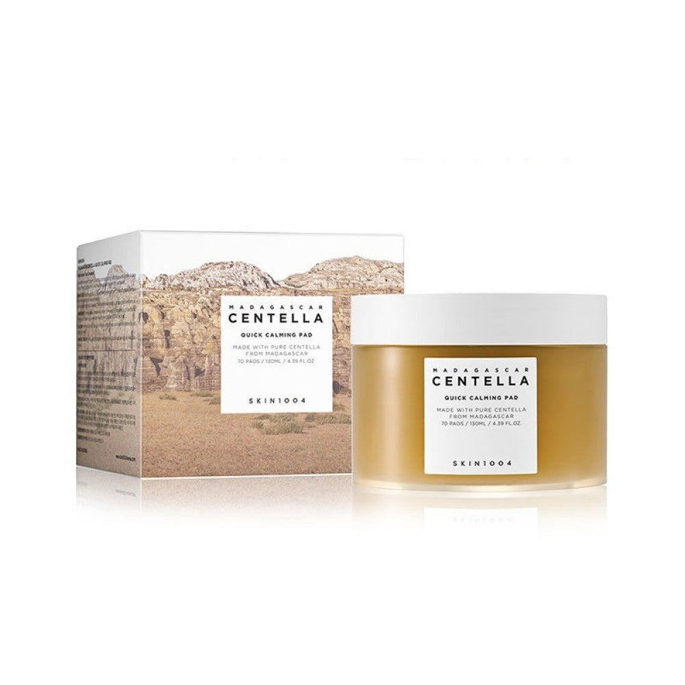 [Skin1004] Almohadilla calmante rápida Madagascar Centella 70 unidades