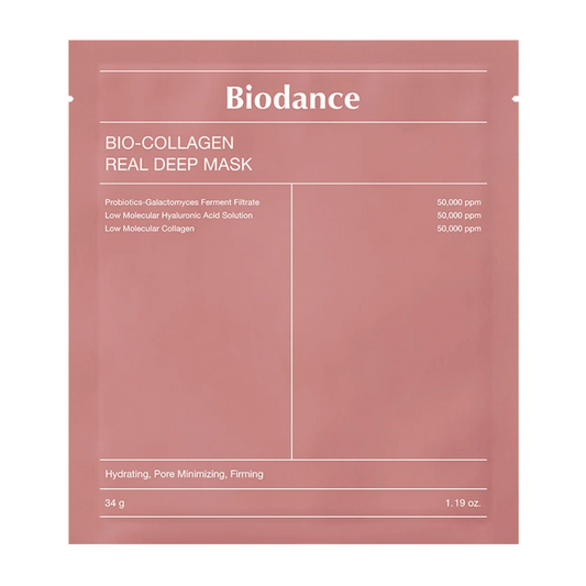 [BIODANCE] [ES][4ea] Bio-Collagen Real Deep Mask
