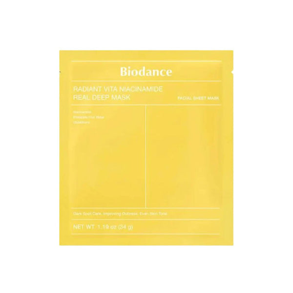 [BIODANCE] Mascarilla Radiant Vita Niacinamide Real Deep