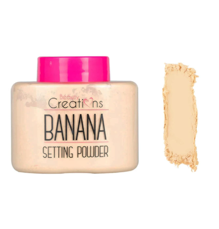 BSP01 POLVOS BANANA SETTING BEAUTY CREATIONS