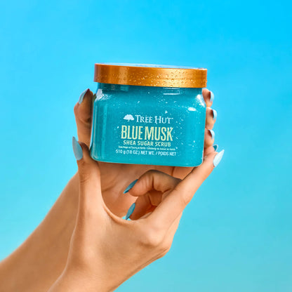 TREE HUT EXFOLIANTE DE AZUCAR BLUE MUSK 510G