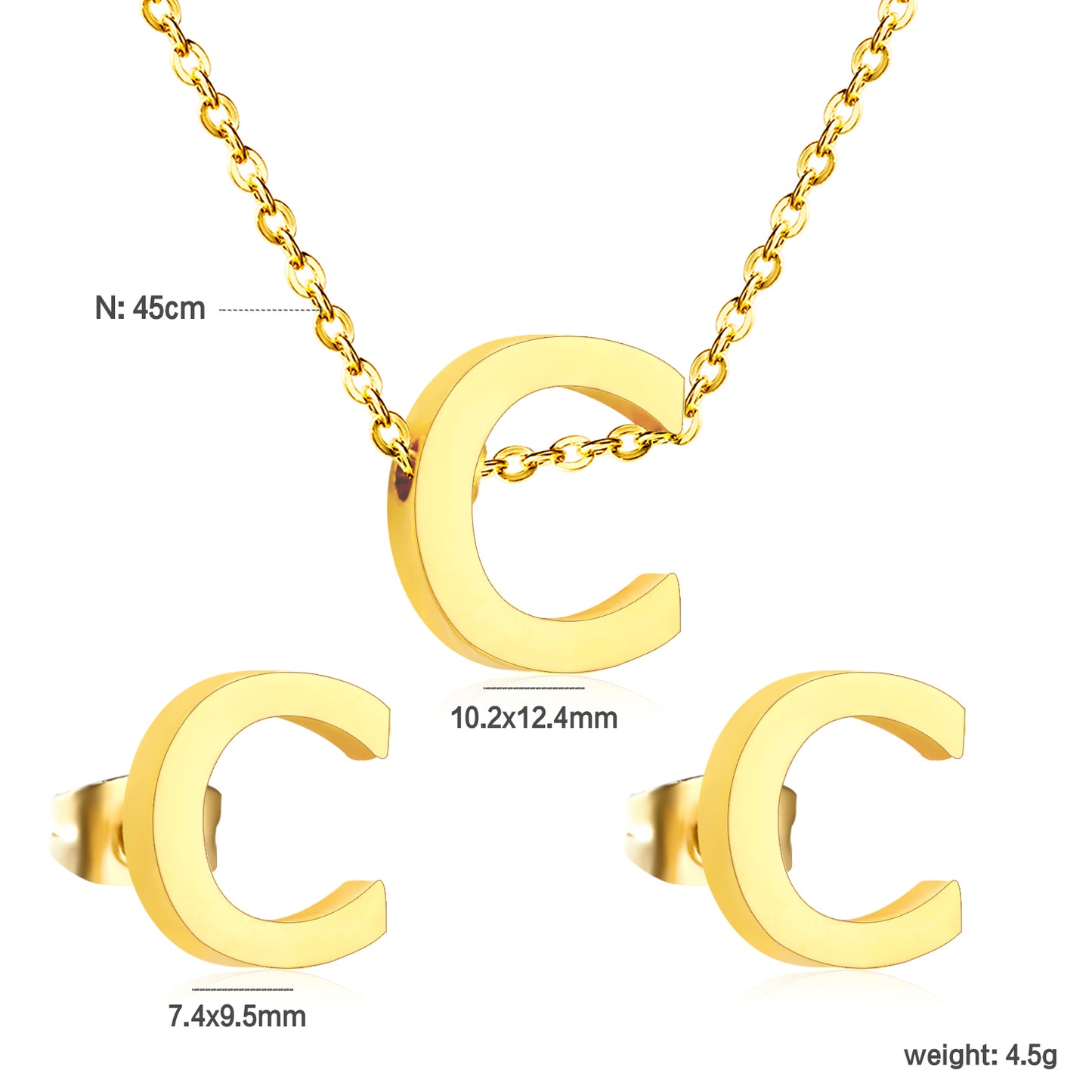 SE1244C1G COLLAR ACERO FINO ACERINA