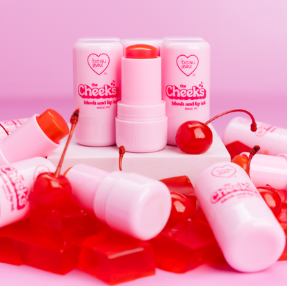 BLS-2010 BARELY PINK LABIAL MAGICO THE CHEEKS BEAU VISAGE