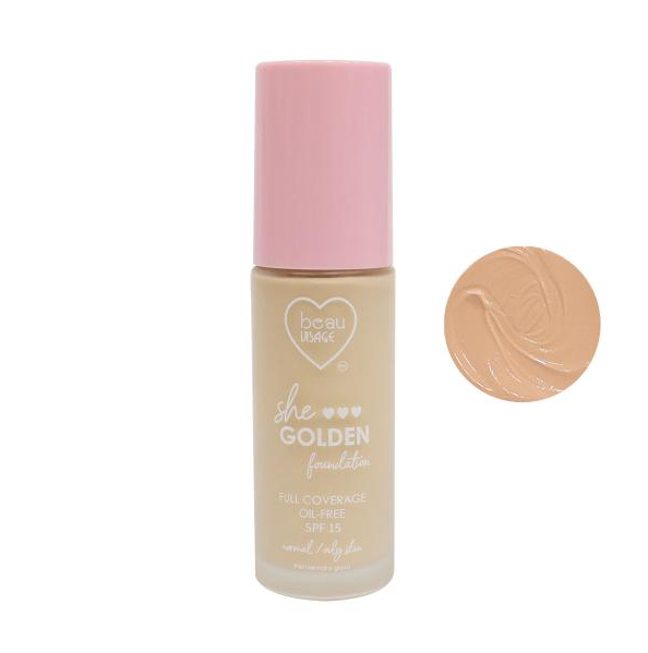 FA-050-1 BASE SHE GOLDEN FOUNDATION BEAU VISAGE