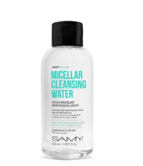 AGUA MICELAR DESMAQUILLANTE 120 ml SAMY