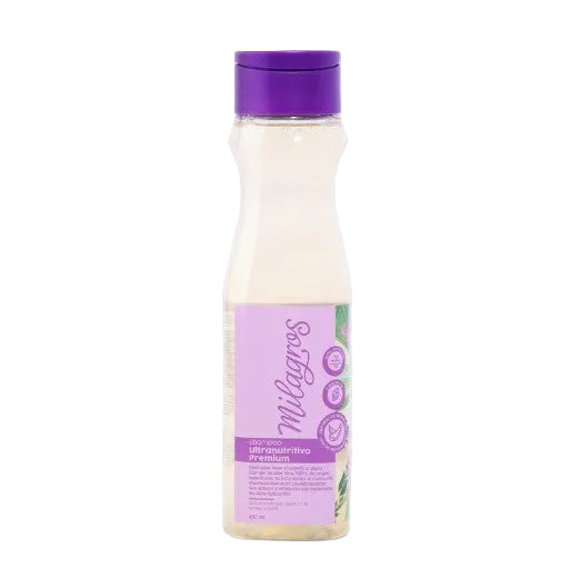 SHAMPOO ULTRANUTRITIVO PREMIUM 450ml MILAGROS