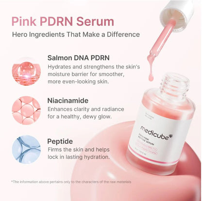 [Medicube] PDRN PINK PEPTIDE SERUM 30ML