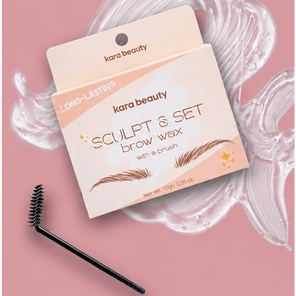 KB SCULPT SET BROW WAX KARA BEAUTY