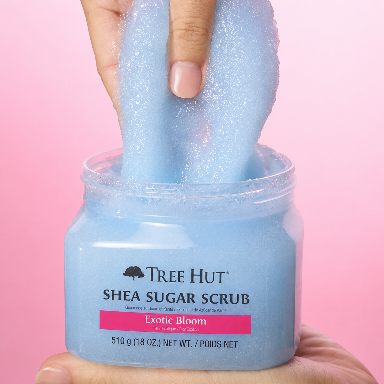 TREE HUT EXFOLIANTE DE AZUCAR EXOTIC BLOOM 510