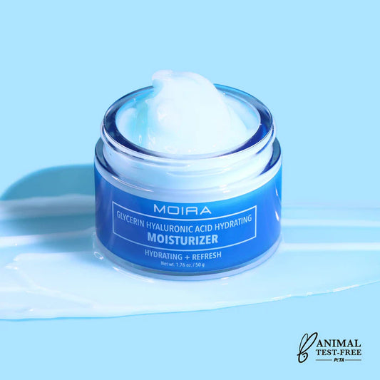 FCM004 CREMA HIDRATANTE DE ÁCIDO HIALURÓNICO DE GLICERINA, MOIRA