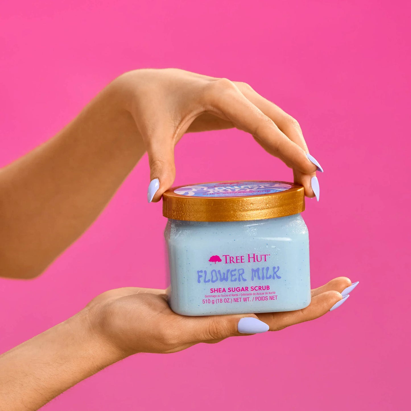 TREE HUT EXFOLIANTE DE AZUCAR FLOWER MILK 510G