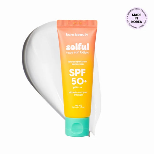 SOLFUL - FACE SUN LOTION - SPF 50 - VITA KARA BEAUTY