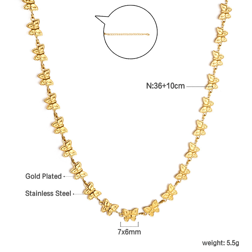 NE2B4101G COLLAR FINO EN ACERO ACERINA