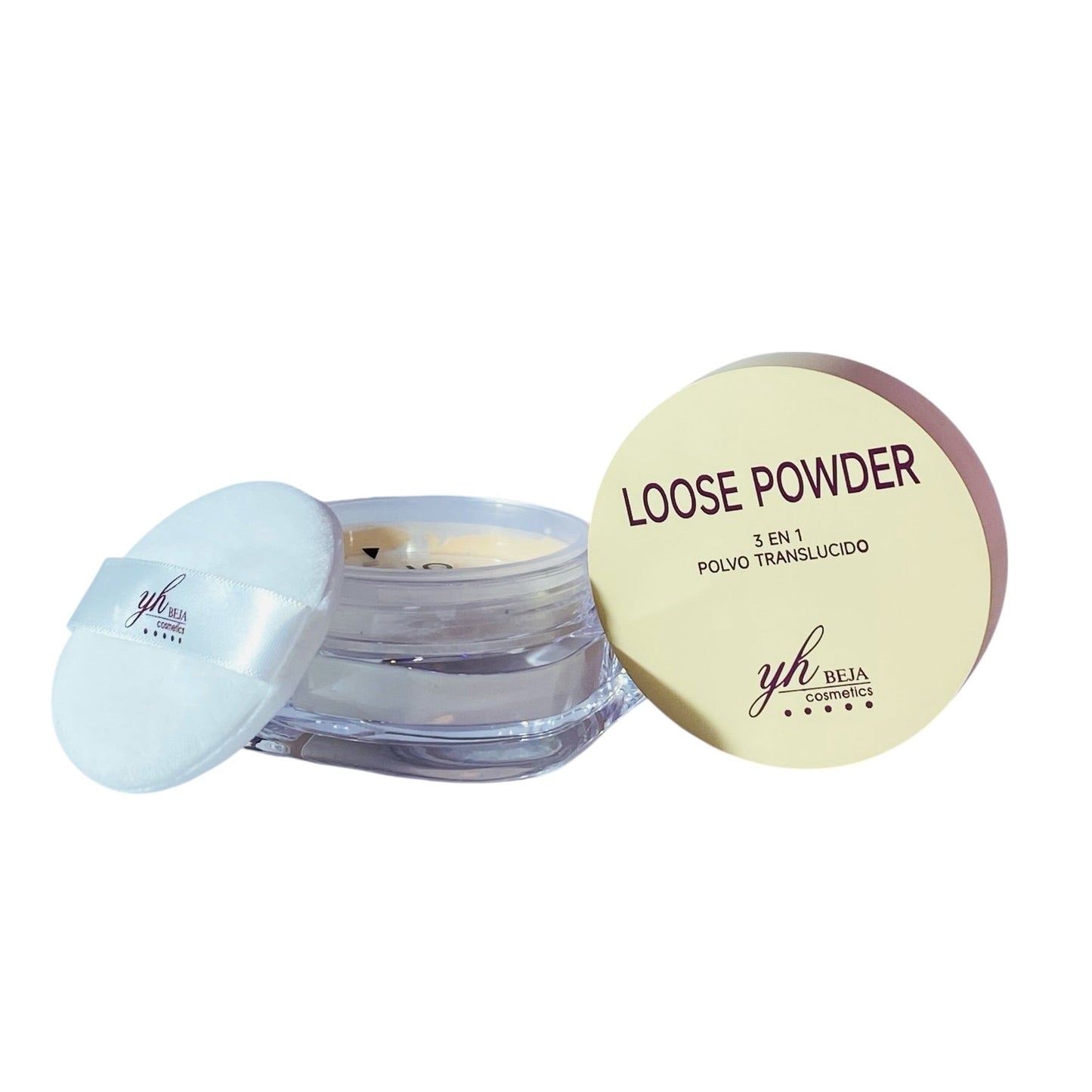 YH-LP042 POLVO SUELTO TRI COLOR 3 EN 1 YH BEJA