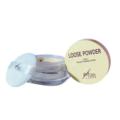 YH-LP042 POLVO SUELTO TRI COLOR 3 EN 1 YH BEJA