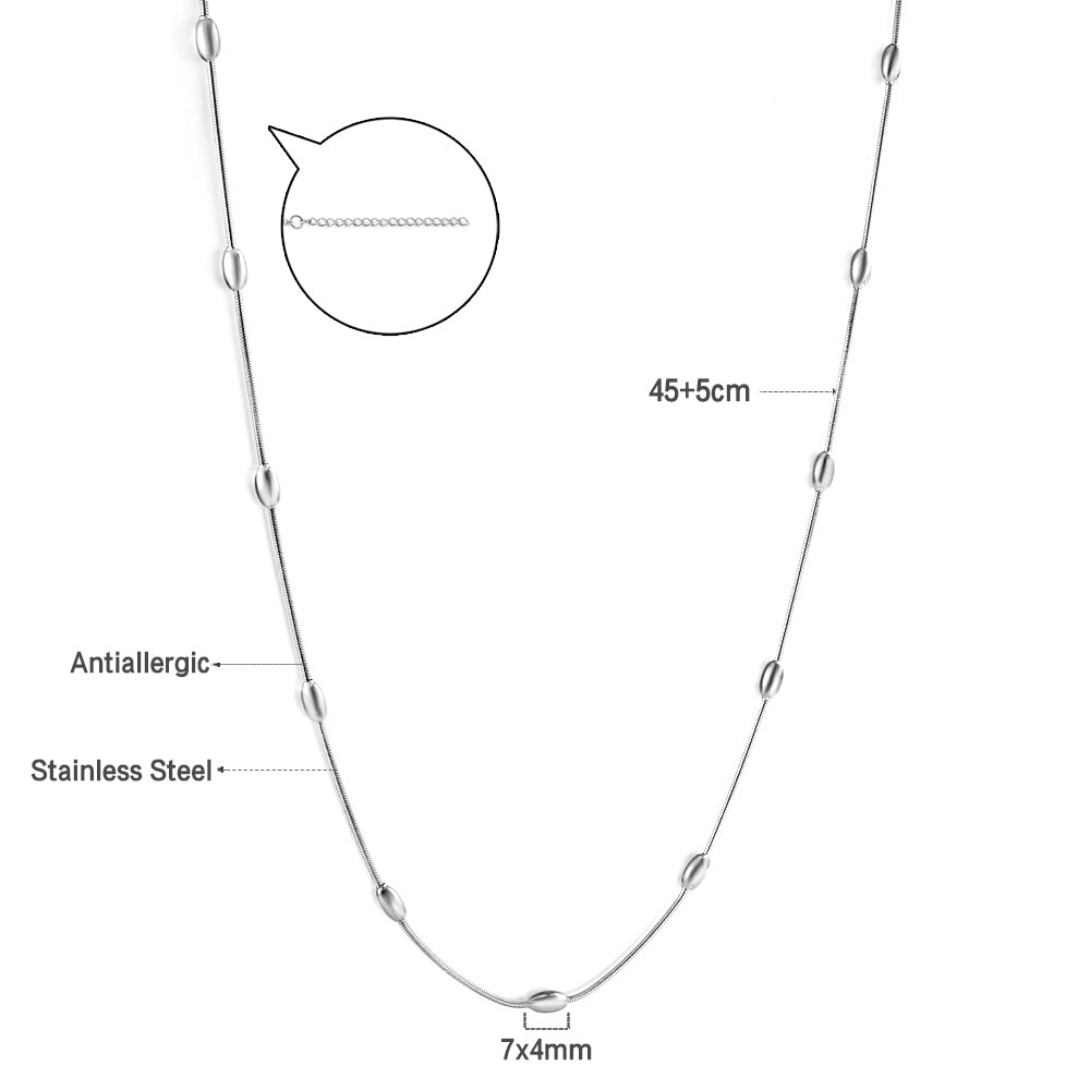 NE296601S COLLAR ACERO FINO ACERINA