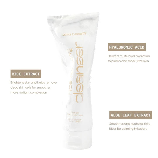 KARA BEAUTY LIMPIADOR FACIAL RICE FOAMING