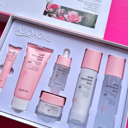 KIT BIOAQUA ROSA ACIDO HIALURONICO