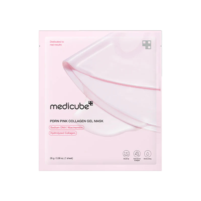 [Medicube] MASCARILLA DE GEL DE COLÁGENO ROSA PDRN
