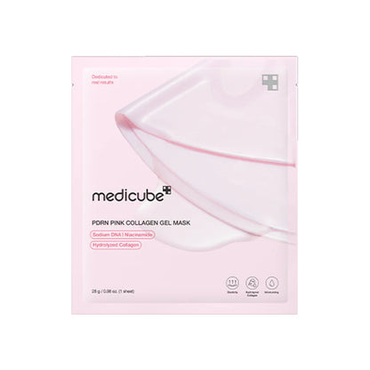 [Medicube] MASCARILLA DE GEL DE COLÁGENO ROSA PDRN