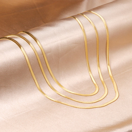 NE274101G COLLAR FINO EN ACERO ACERINA