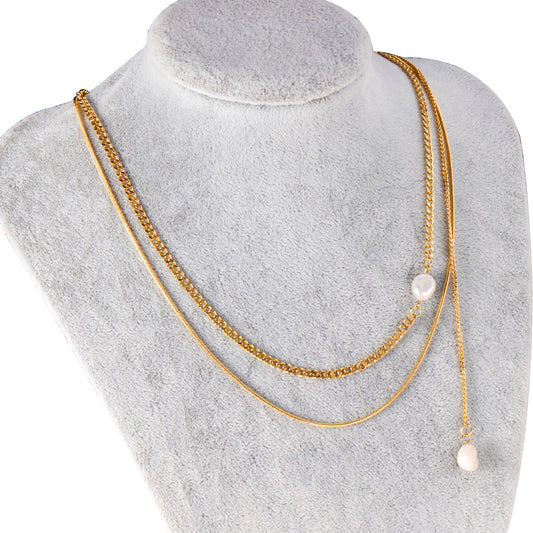 NE255101G COLLAR FINO EN ACERO ACERINA