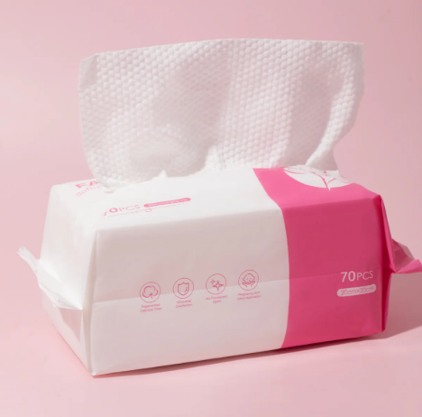 MLUFT-01 TOALLITAS DESECHABLES PARA EL ROSTRO 70pcs MISS LIL