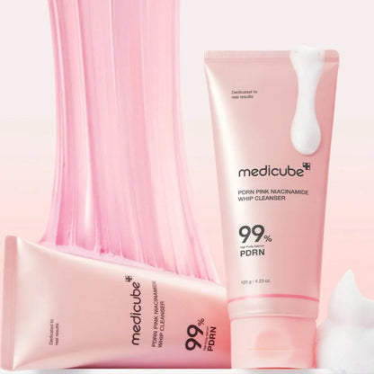 [Medicube]PDRN LIMPIADOR DE NIACINEAMIDA ROSA 120 g