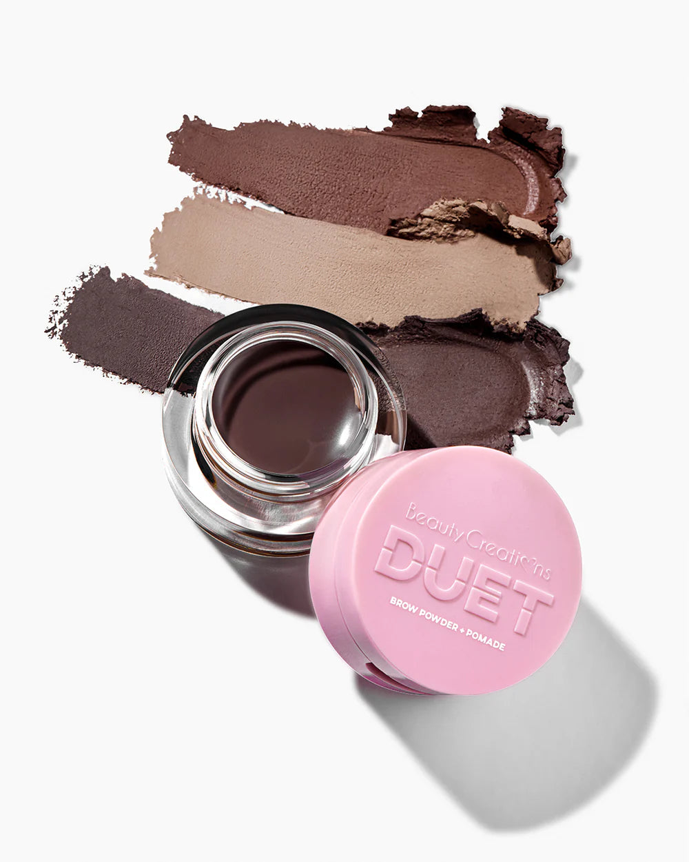 DUET-POD1 BLONDE DUET MAQUILLAJE POLVO CREMOSO PARA CEJAS BEAUTY CREATIONs