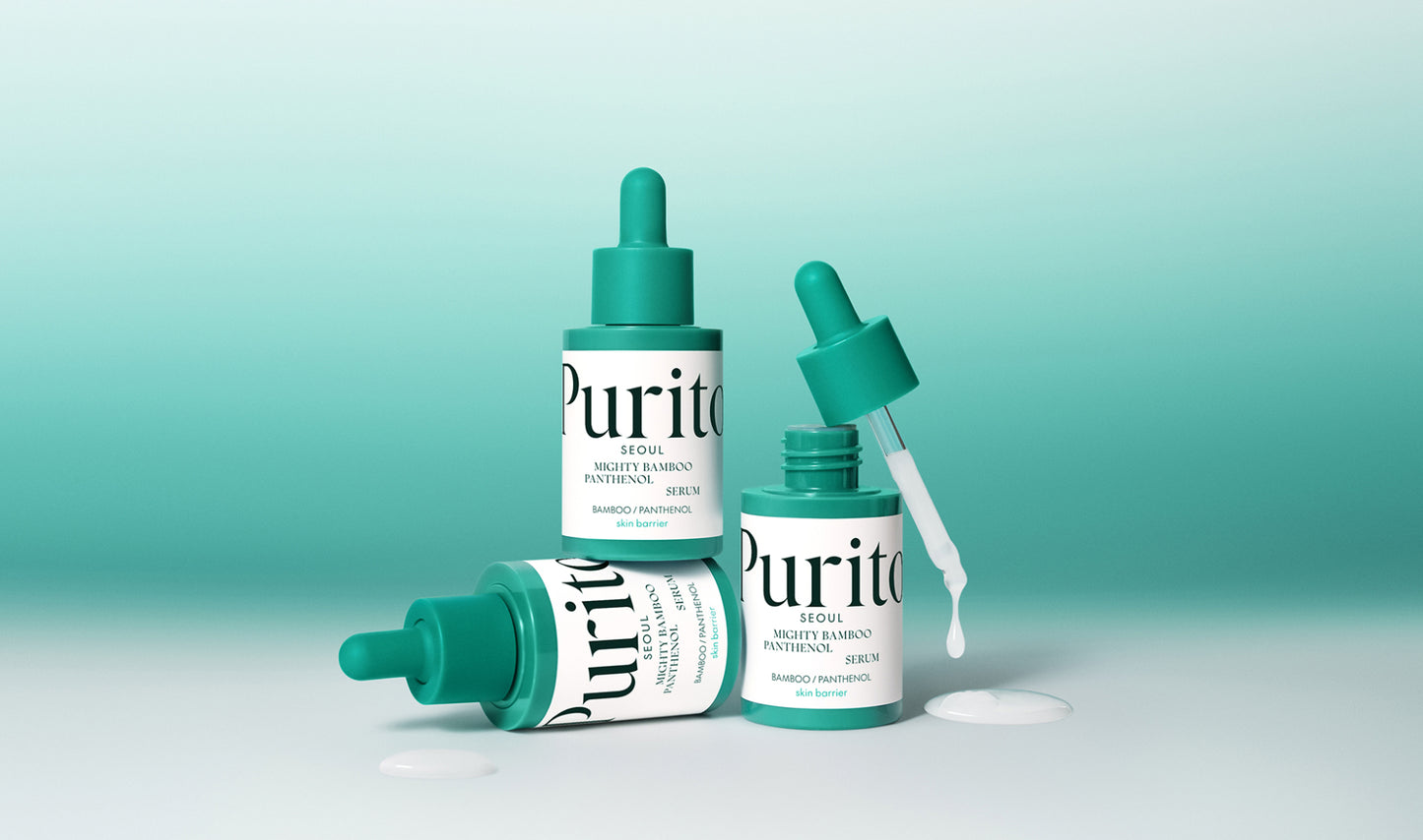 [PURITO SEOUL] Suero de pantenol Mighty Bamboo, 30 ml